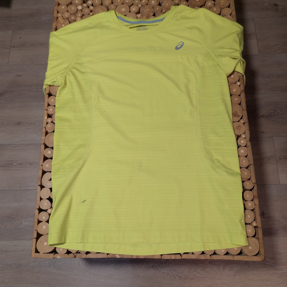 Asics Men's Yellow Athletic Shirt